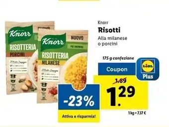 Knorr risotti