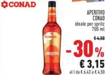 Conad Conad Aperitivo Ideale Per Spritz 700 ml offerta