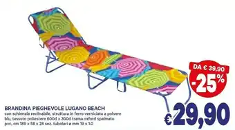 Brandina Pieghevole Lugano Beach