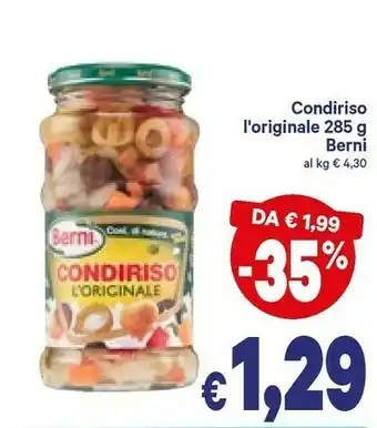 A&O Berni Condiriso L'originale offerta
