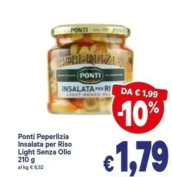 A&O Ponti Peperlizia Insalata Per Riso Light Senza Olio offerta