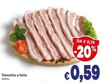 Pancetta A Fette