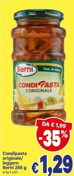 A&O Berni Condipasta L'Originale offerta