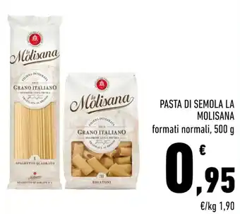 Conad La Molisana pasta di semola 500 g offerta