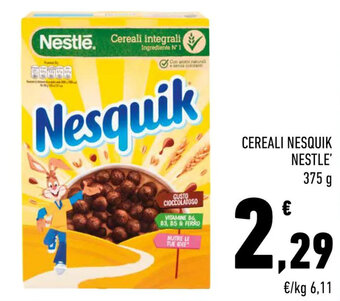 Conad Nestlé Cereali Nesquik 375 g offerta