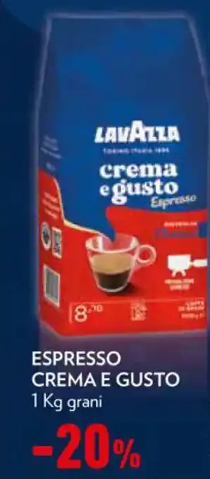 Conad Lavazza Espresso crema e gusto 1 Kg offerta