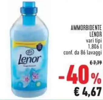 Conad Lenor Ammorbidente 1,806 l conf da 86 lavaggi offerta