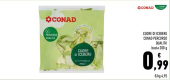 Conad Conad Percorso Qualità Cuore di Iceberg 200 g offerta