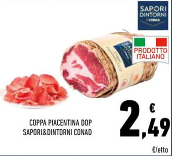 Conad Conad Sapori&Dintorni Coppa piacentina dop offerta