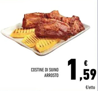Conad Costine di suino arrosto offerta
