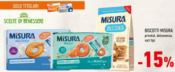 Conad Misura Biscotti offerta