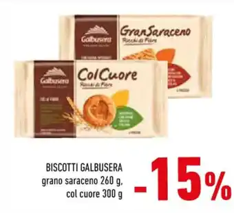 Conad Galbusera Biscotti 260 g, 300 g offerta