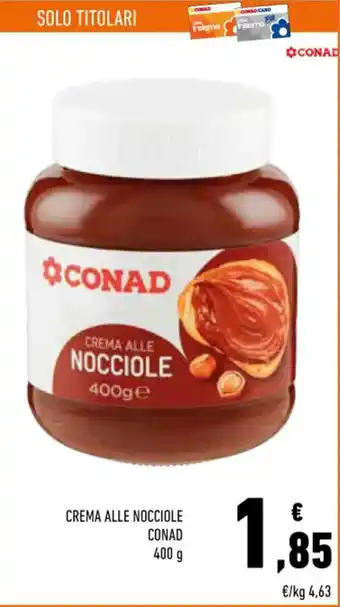 Conad Crema alle nocciole 400 g