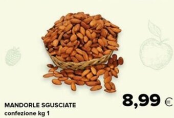 Tigre Mandorle Sgusciate Confezione kg 1 offerta
