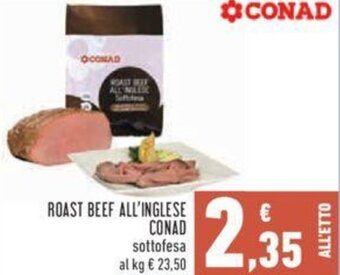 Conad Conad Roast Beef All'Inglese Sottofesa offerta
