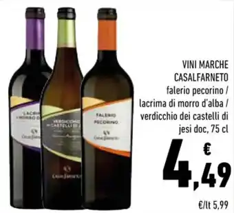 Conad Casalfarneto Vini Marche 75 cl offerta