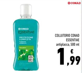 Conad Conad Essentiae Collutorio 500 ml offerta