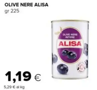 Tigre Alisa Olive Nere gr 225 offerta