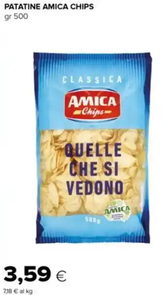 Tigre Amica Chips Patatine gr 500 offerta