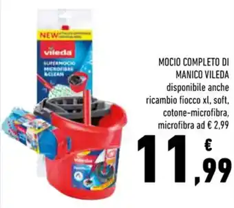 Conad Vileda Mocio Completo di Manico offerta