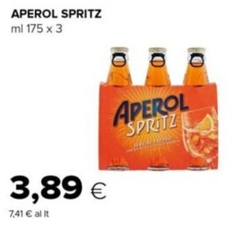 Tigre Aperol Spritz ml 175 x 3 offerta