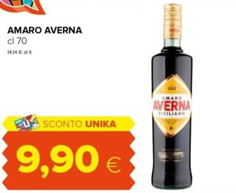 Tigre Amaro Averna cl 70 offerta