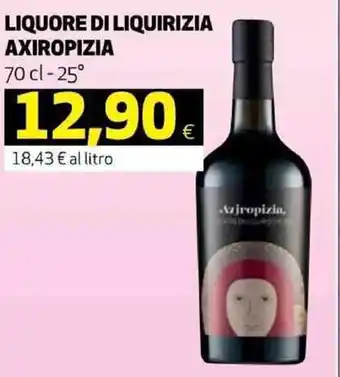 Axiropizia Liquore di Liquirizia 70 cl