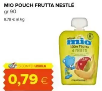 Tigre Nestlé Mio Pouch Frutta gr 90 offerta
