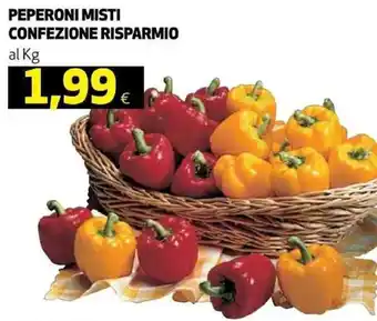 Coop Peperoni misti confezione risparmio offerta