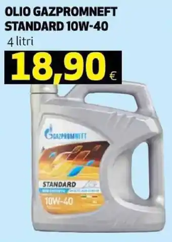 Coop Olio Gazpromneft Standard 10W-40 4 litri offerta