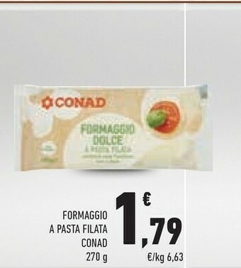 Conad Superstore Conad - Formaggio Dolce A Pasta Filata 270 G(ml) offerta