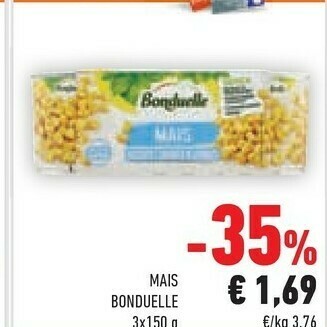 Conad Superstore Bonduelle Mais 150 G(ml) offerta