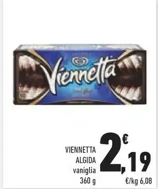 Conad Superstore Algida Viennetta L'Originale Vaniglia 360 G(ml) offerta