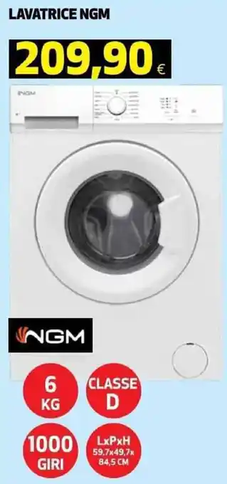 Coop NGM Lavatrice offerta