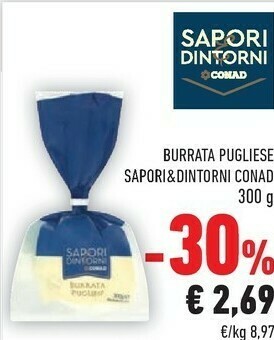 Conad Sapori & Dintorni Conad Burrata Pugliese offerta