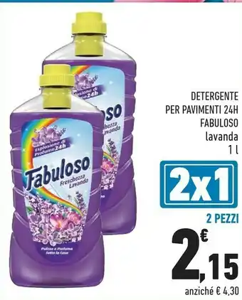 Conad Fabuloso Detergente Per Pavimenti 24 H offerta