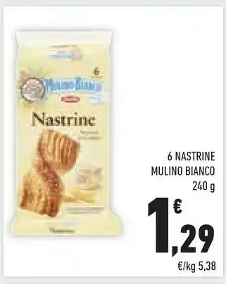 Mulino Bianco Nastrine 240 G(ml)