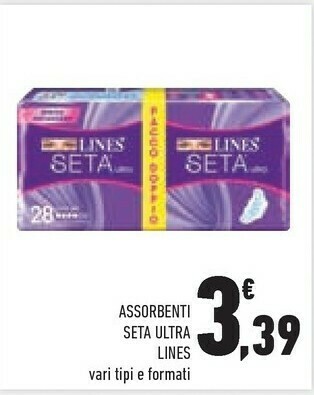 Conad Superstore Lines Assorbenti Seta Ultra offerta