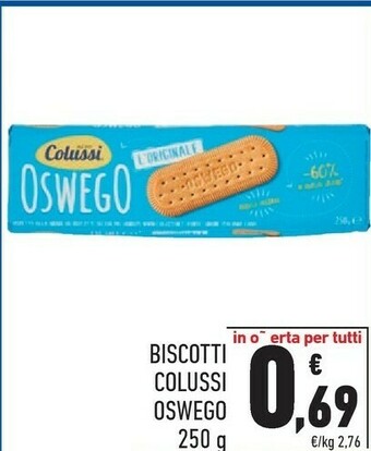 Conad Colussi Oswego L'Originale 250 G(ml) offerta
