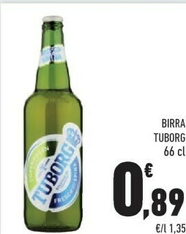 Conad Tuborg Tuborg - Birra 660 g(ml) offerta
