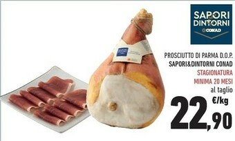 Conad Sapori&dintorni Prosciutto Di Parma D.o.p.