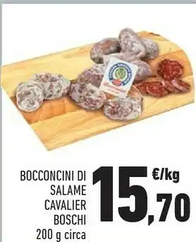 Conad Cavalier Boschi Bocconcini Di Salame offerta