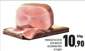 Conad Gelsomino Riva Prosciutto Cotto Alta Qualita offerta