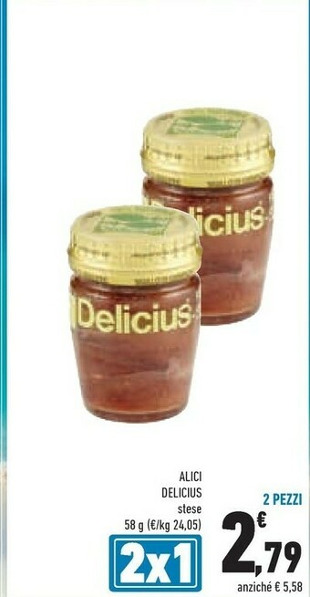 Conad Delicius Alici offerta