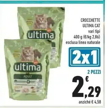 Conad Ultima Crocchette Cat offerta