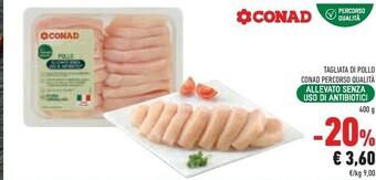Conad Conad Tagliata Di Pollo offerta