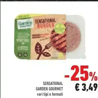 Conad Garden Gourmet Sensational Burger offerta