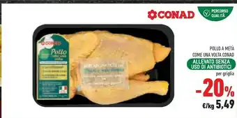Conad Conad Pollo A Meta offerta