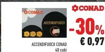 Conad Conaf Accendifuoco offerta