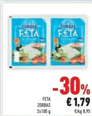Conad Zorbas Feta 200 G(ml) offerta